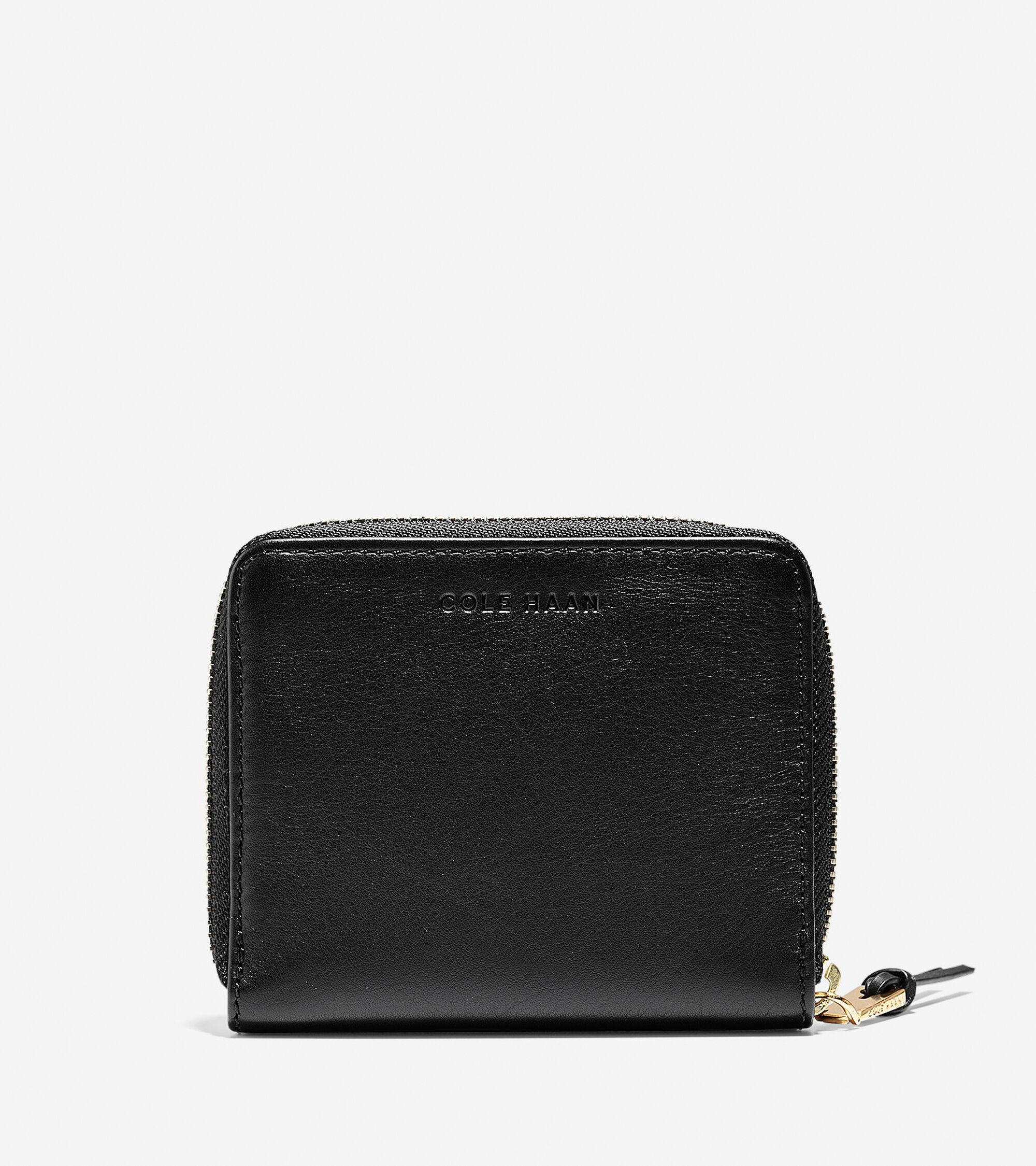 Women&#39;s Marli Small Zip Around Wallet in Black | Cole Haan
