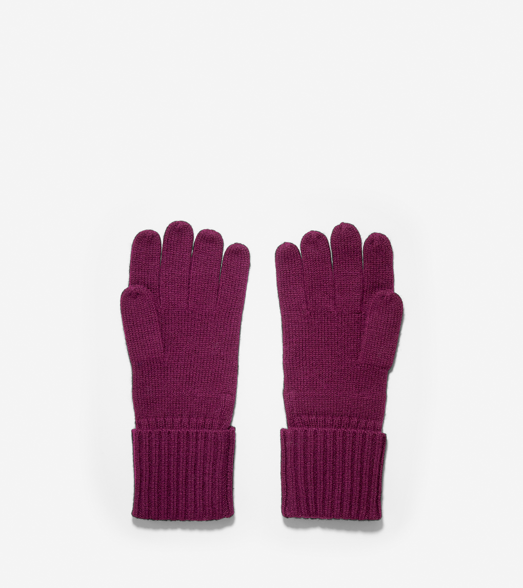 Diagonal Rib Gloves