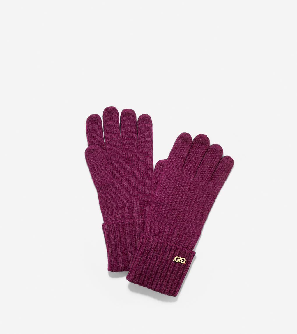 Diagonal Rib Gloves