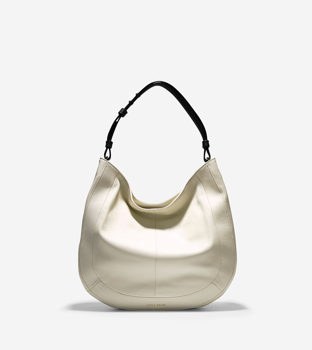 Cameron Hobo in White | Cole Haan