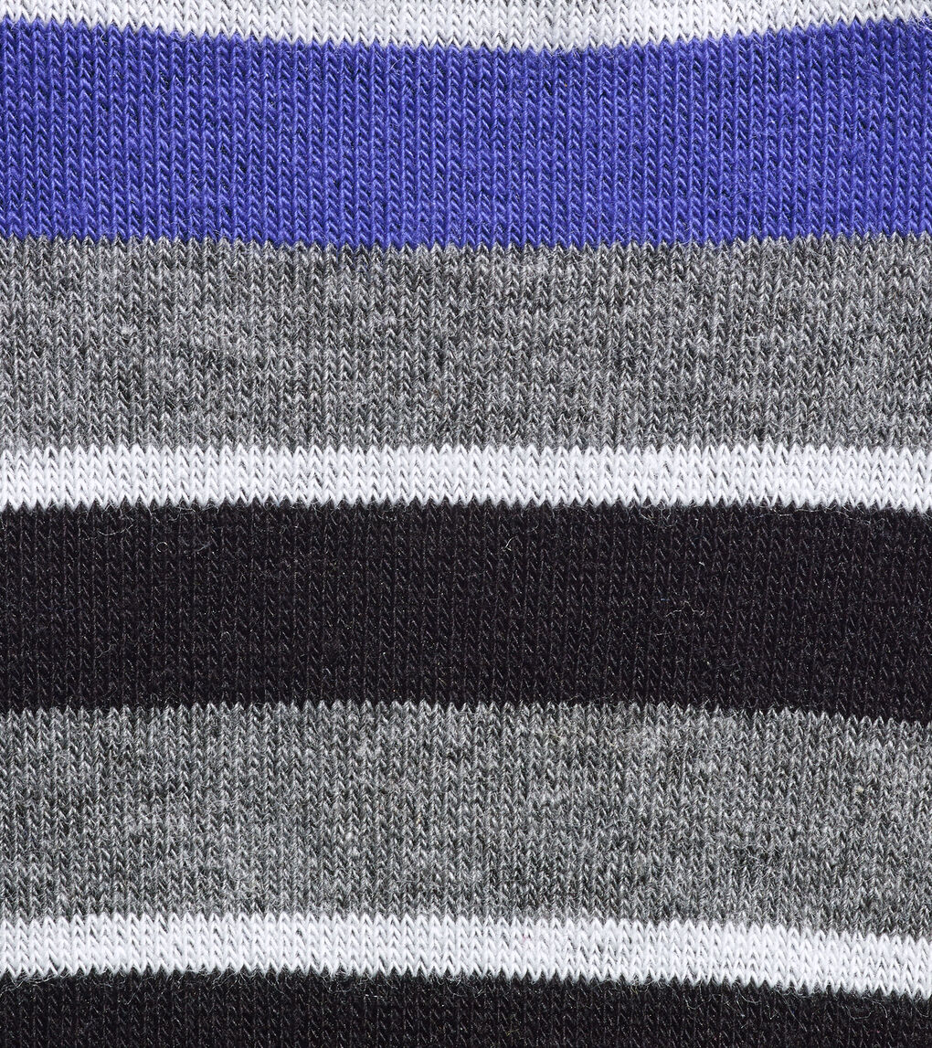 Village Stripe Low Cut Socks - 2 Pack in Black | Cole Haan