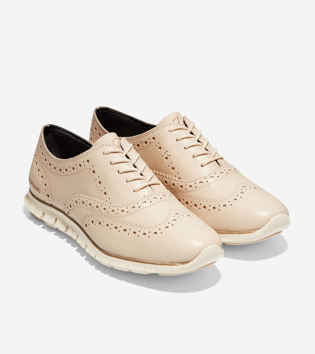women's wingtip oxford shoes