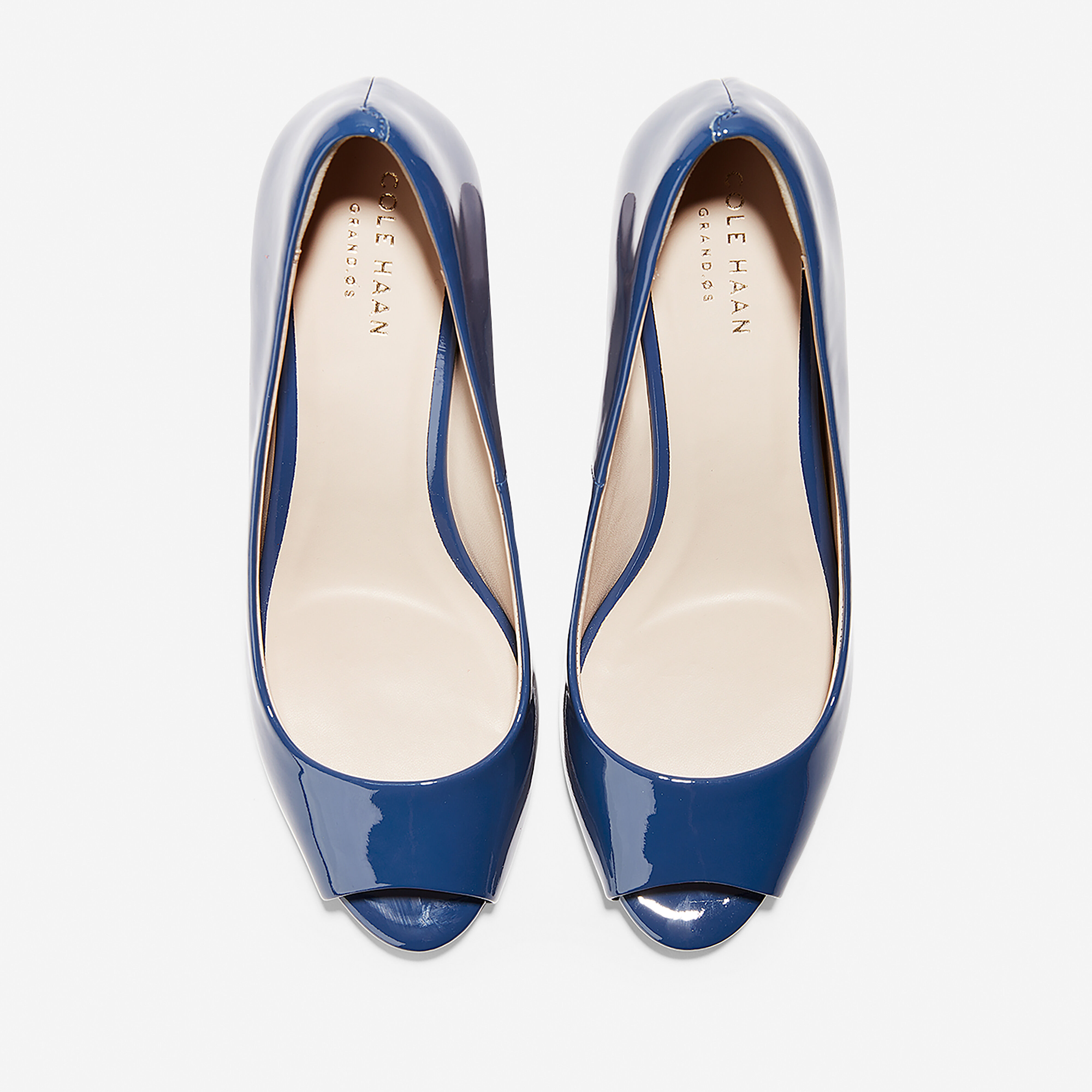 cole haan navy wedge