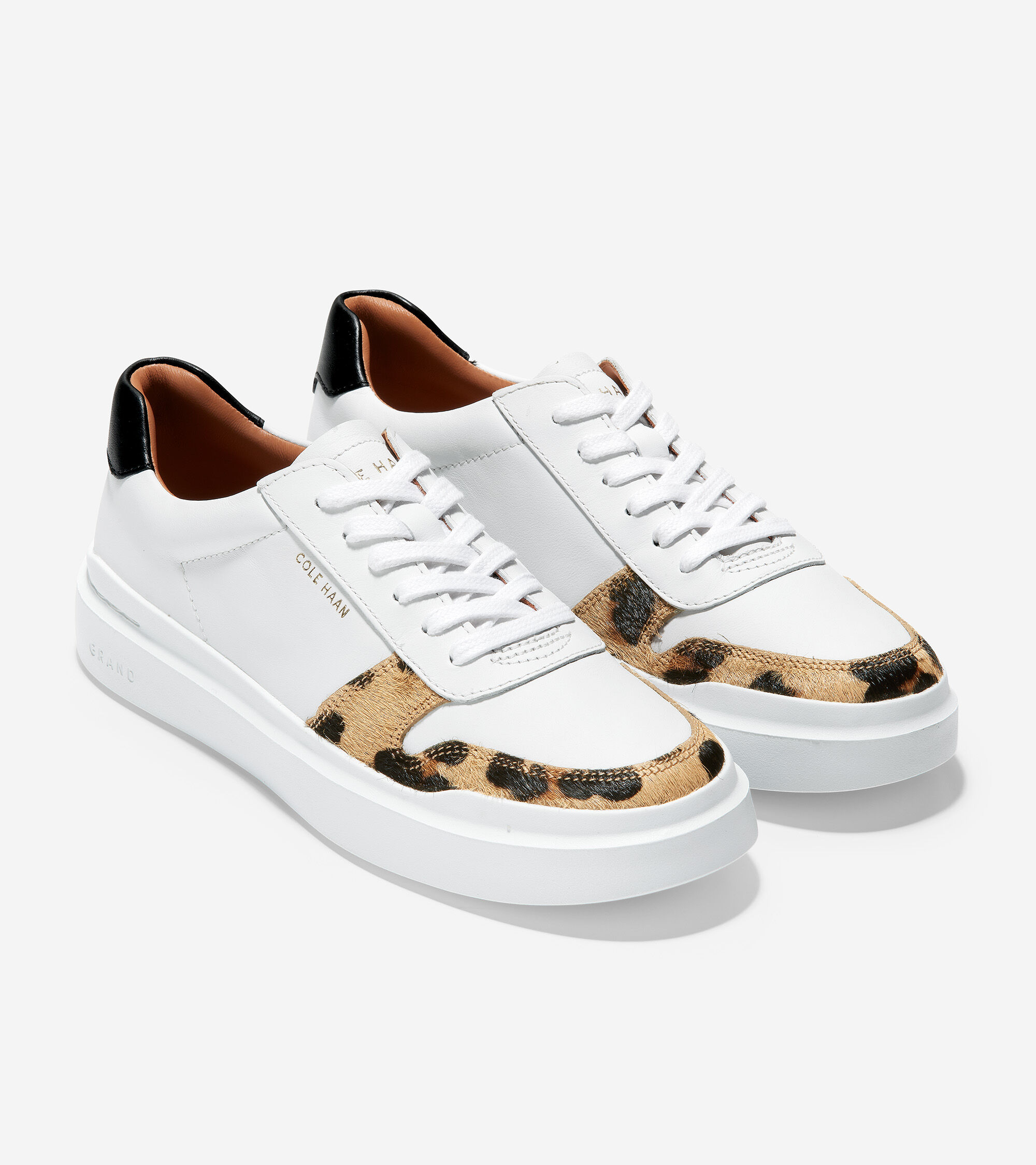 cole haan animal print sneakers