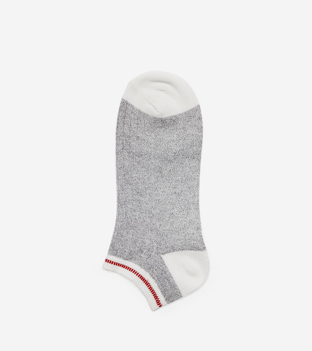 Melange Rib Low Cut Socks