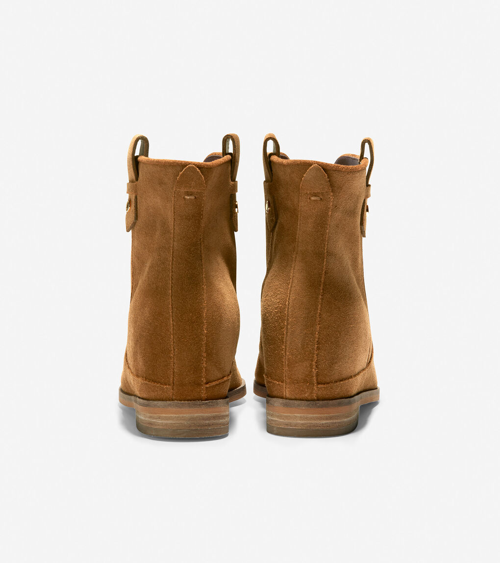 cole haan wedge booties