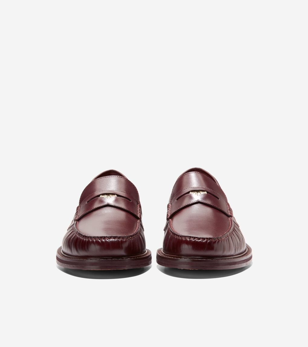 Men's American Classics Pinch Penny Loafer in Dark Red | Cole Haan