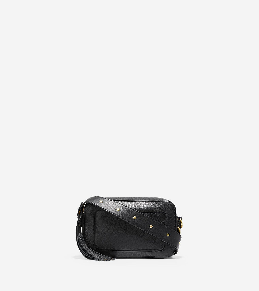 Polène | Bag - numéro UnMicro - Black Textured Leather
