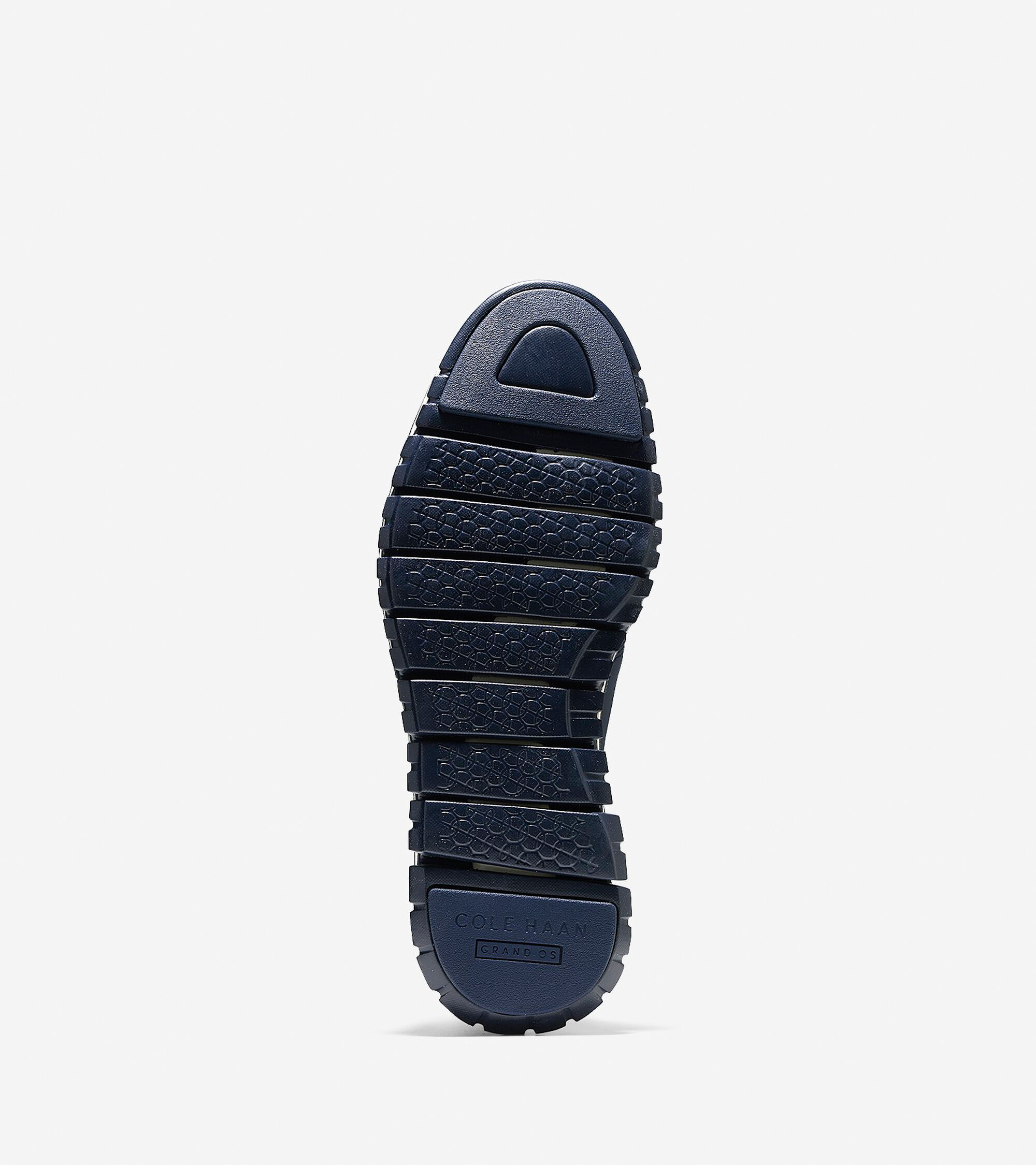 ZEROGRAND Stitch Out Chukkas in Marine Blue | Cole Haan