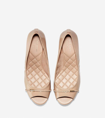 emory braided open toe wedge