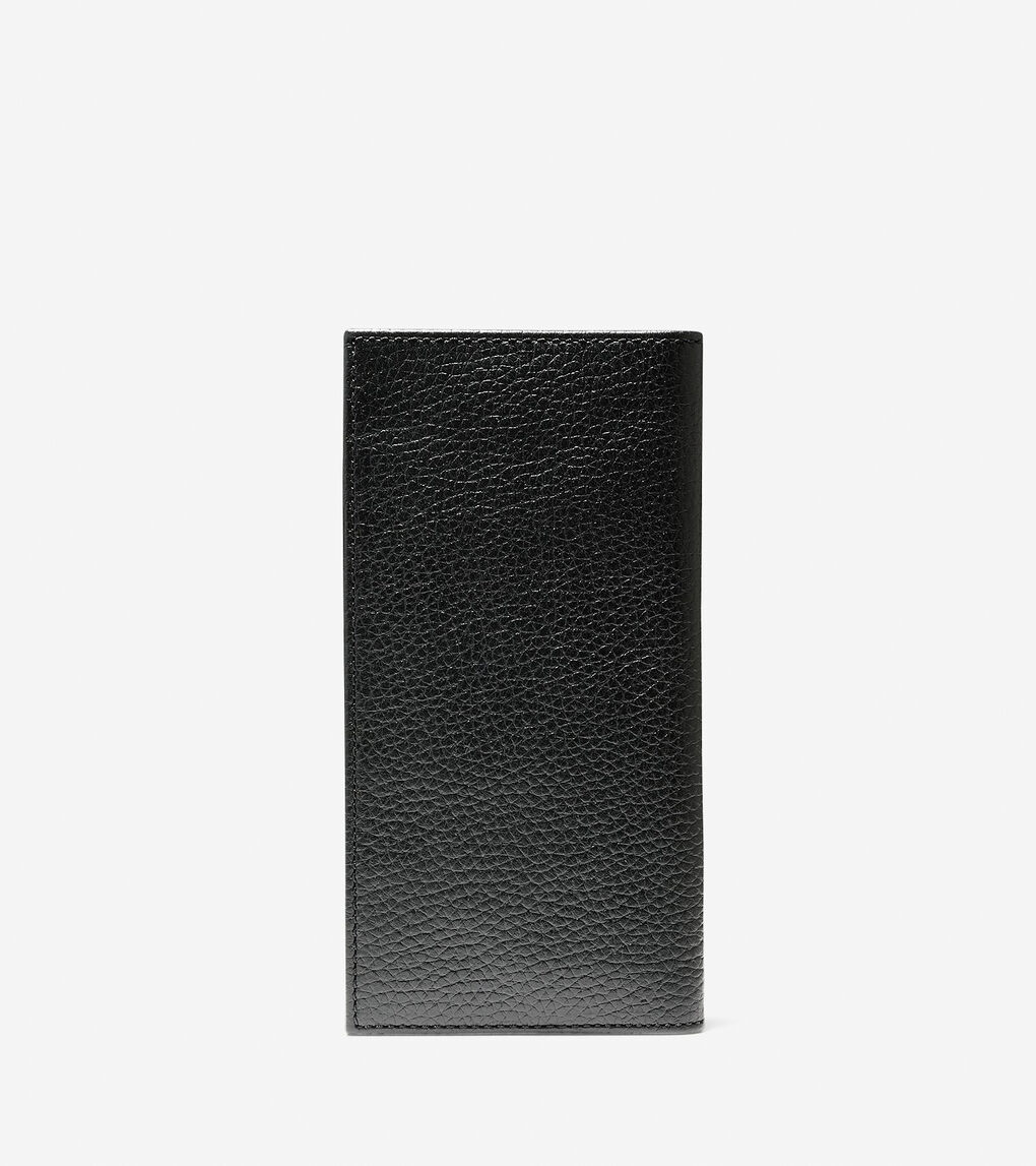 Wayland Breast Pocket Wallet in Black | Cole Haan