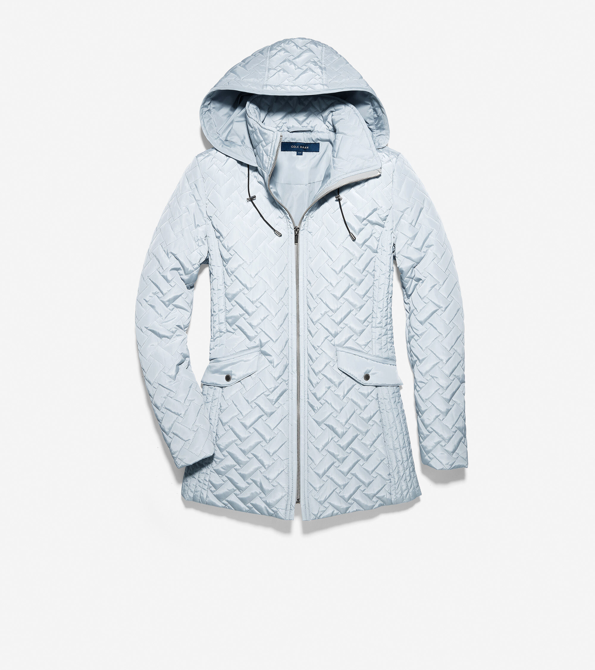 cole haan signature quilted short jacket