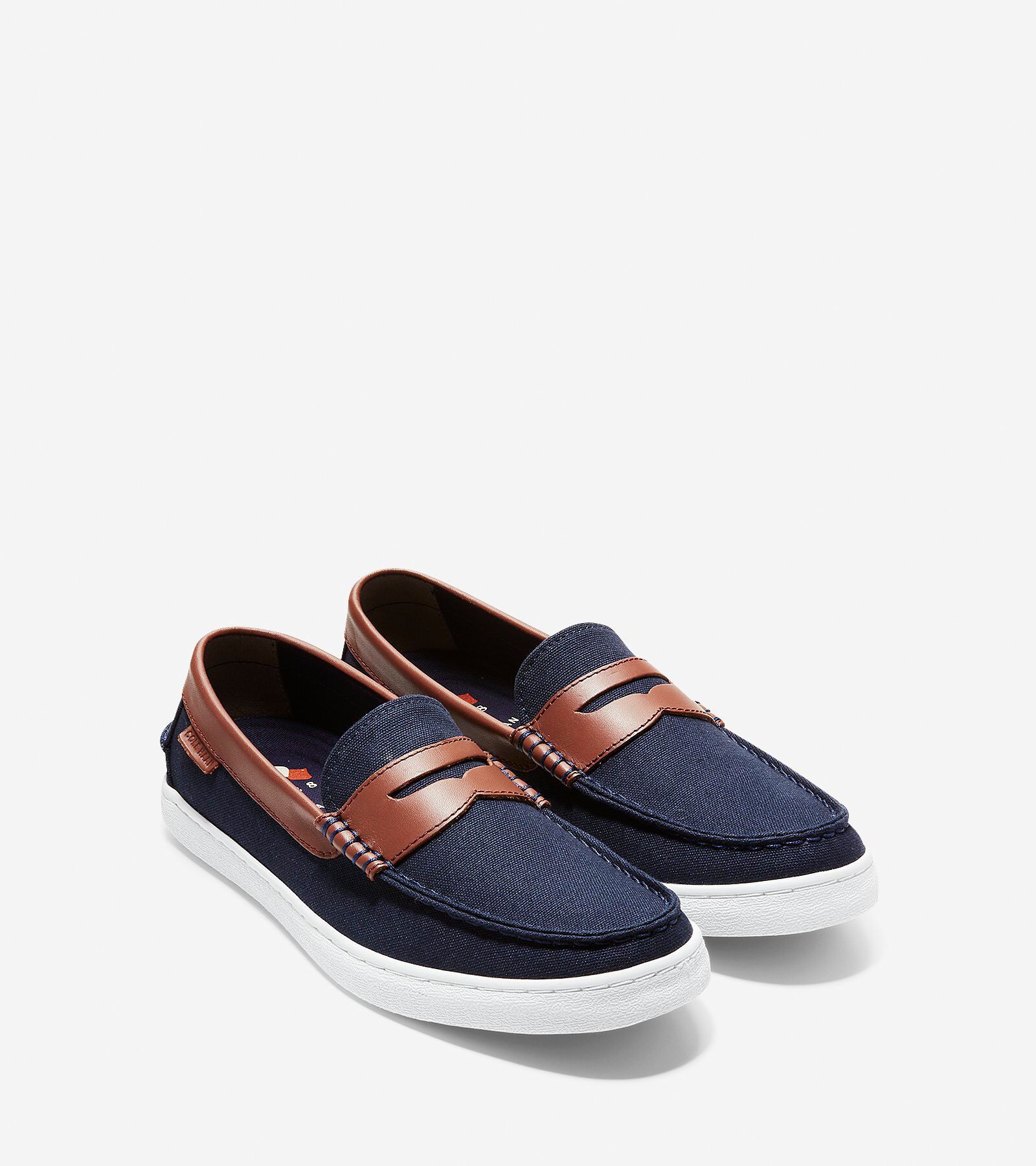 cole haan blue loafers