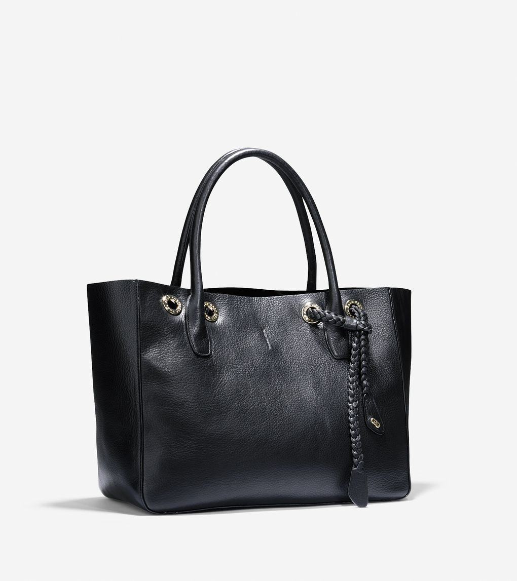 Rigby Small Tote in Black | Cole Haan