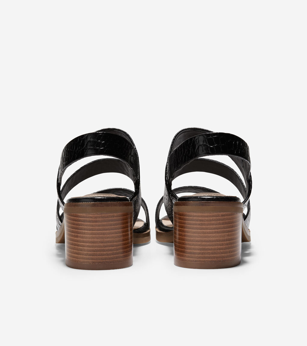 cole haan adella leather slingback sandals