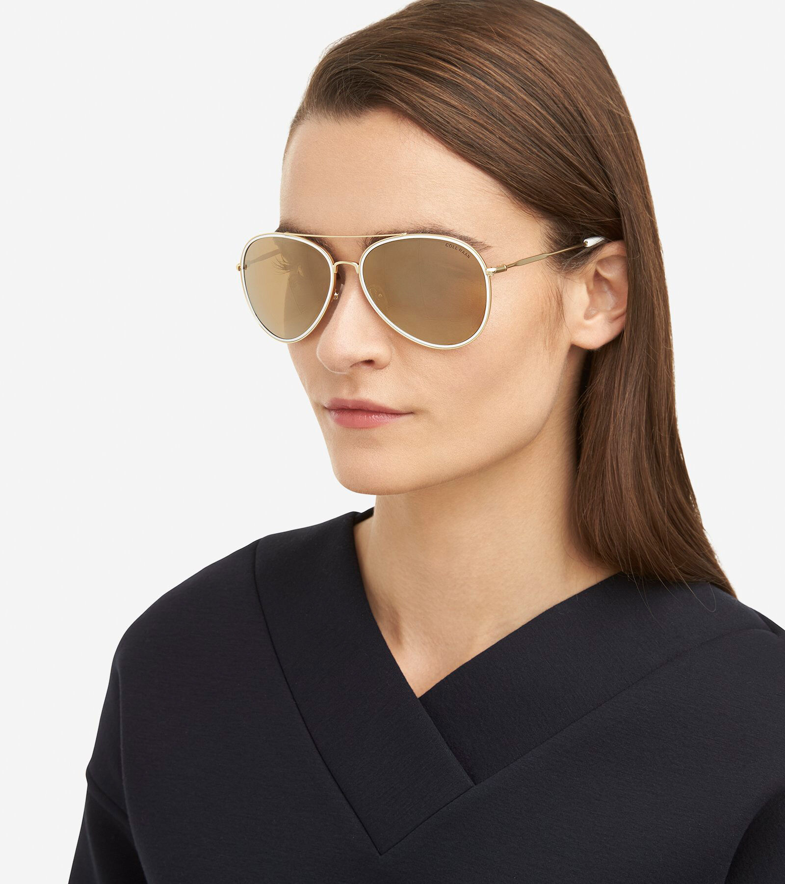 Cole haan aviator sales sunglasses