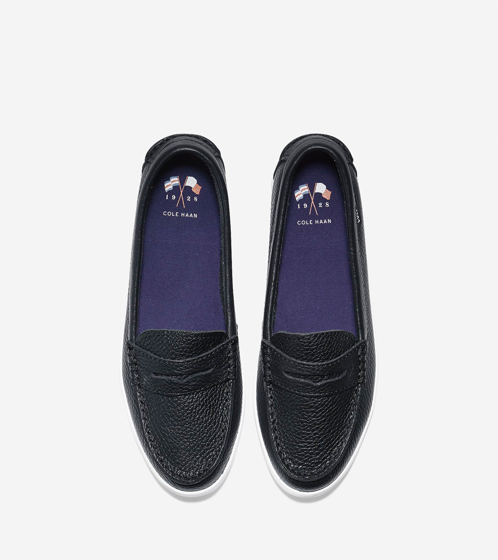 Women&#39;s Nantucket Loafers in Black Leather : Sale | Cole Haan