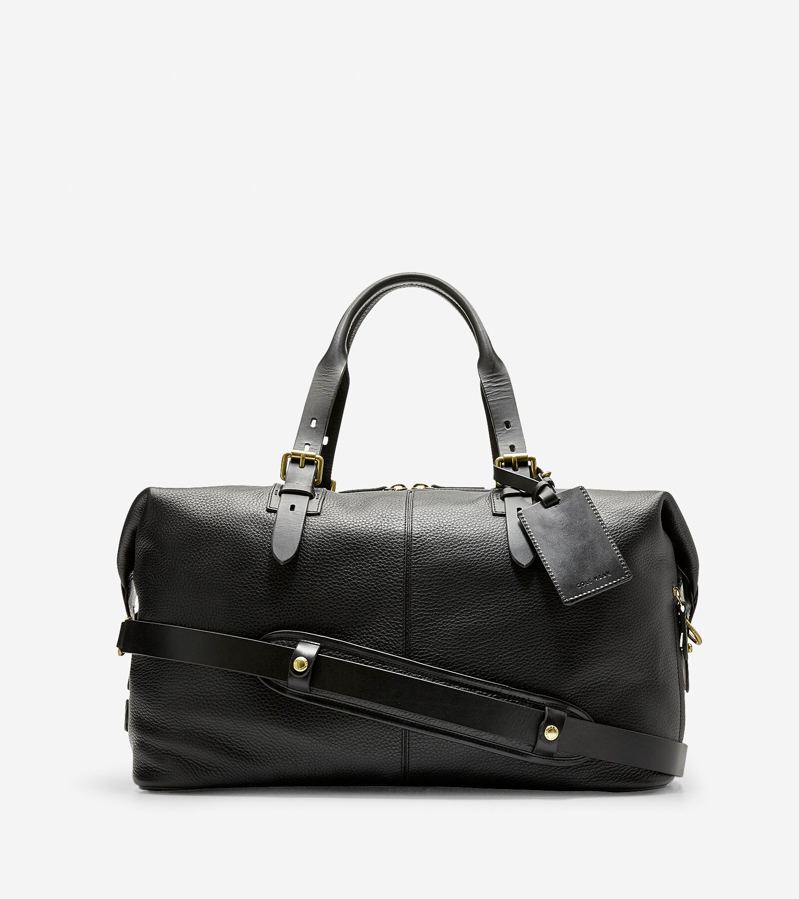 Cole haan leather outlet travel bag