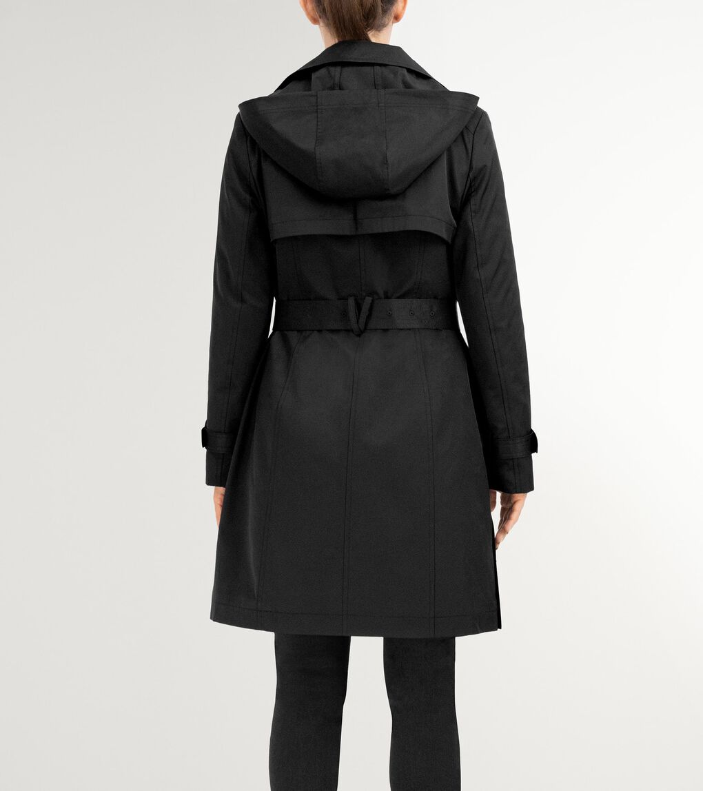 COTTON RAIN TRENCH COAT