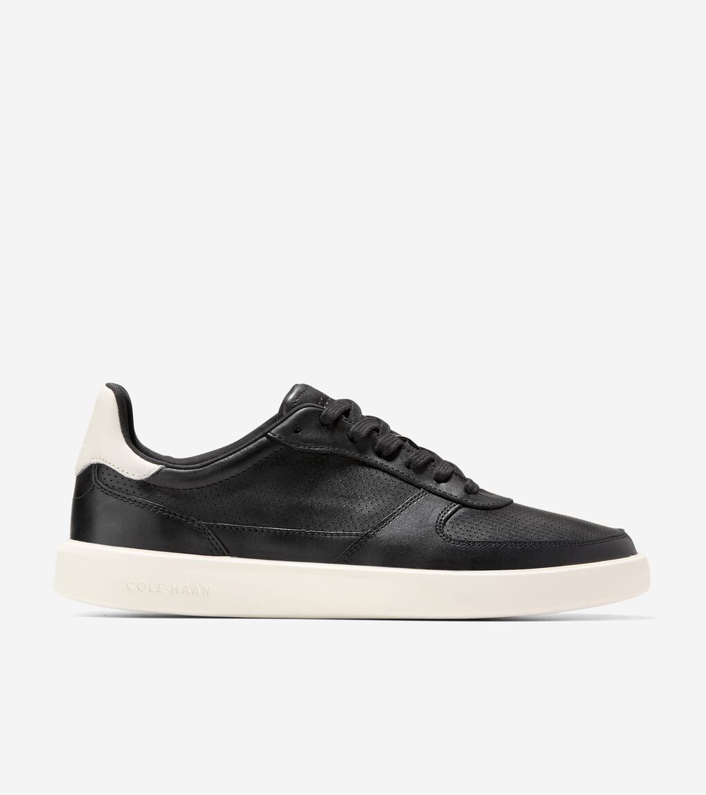 Men's Grand Crosscourt Daily Court Sneakers in Black | Cole Haan