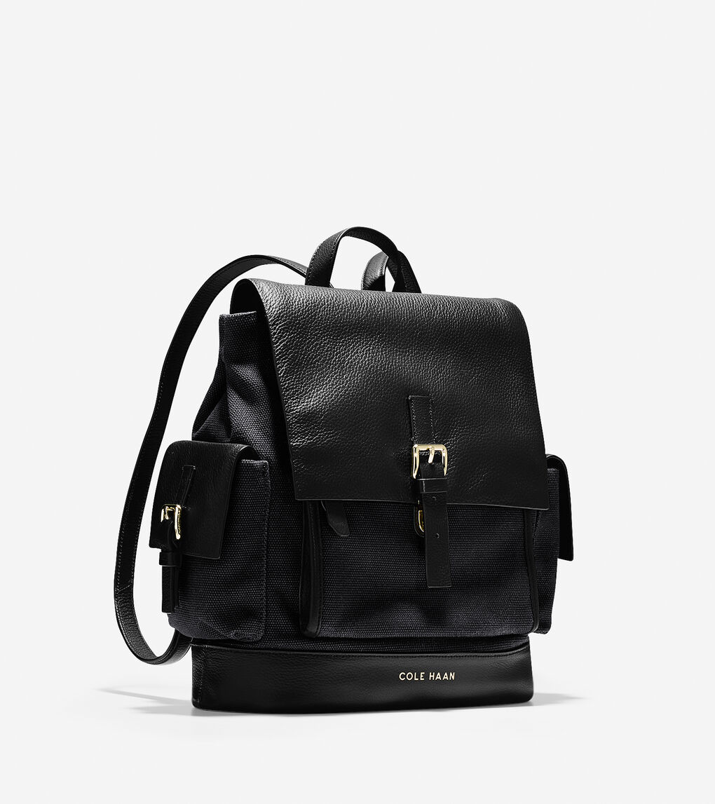Bowdin Backpack in Black | Cole Haan