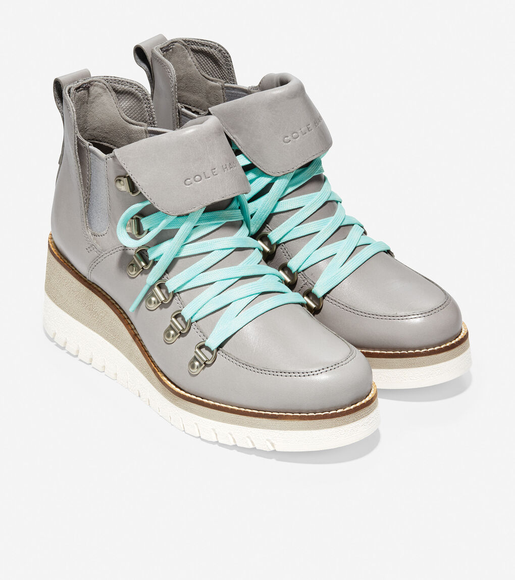 cole haan wedge hiker boot