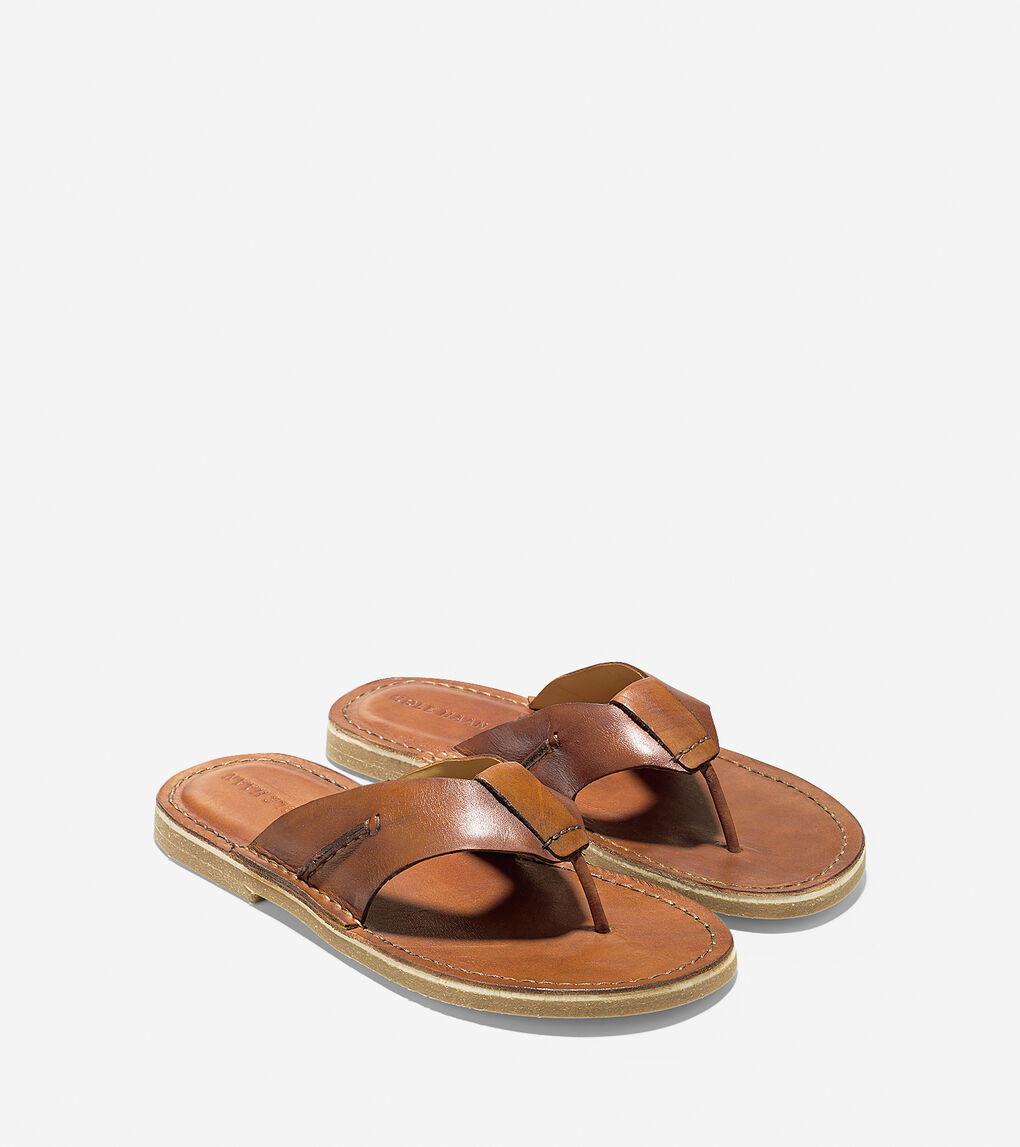 Ginsberg Thong in British Tan : Mens Shoes | Cole Haan