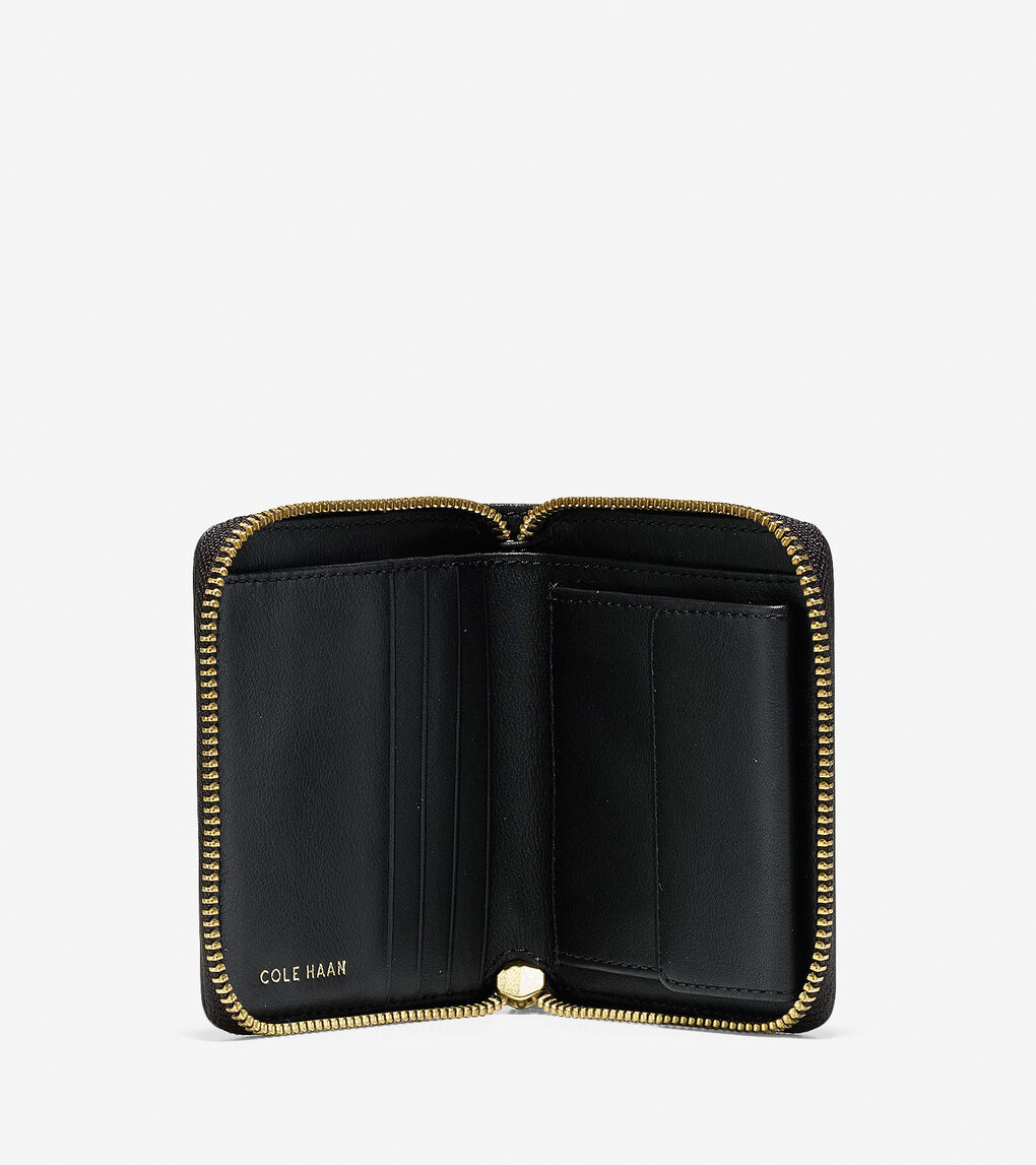 Marli Studded Small Zip Wallet