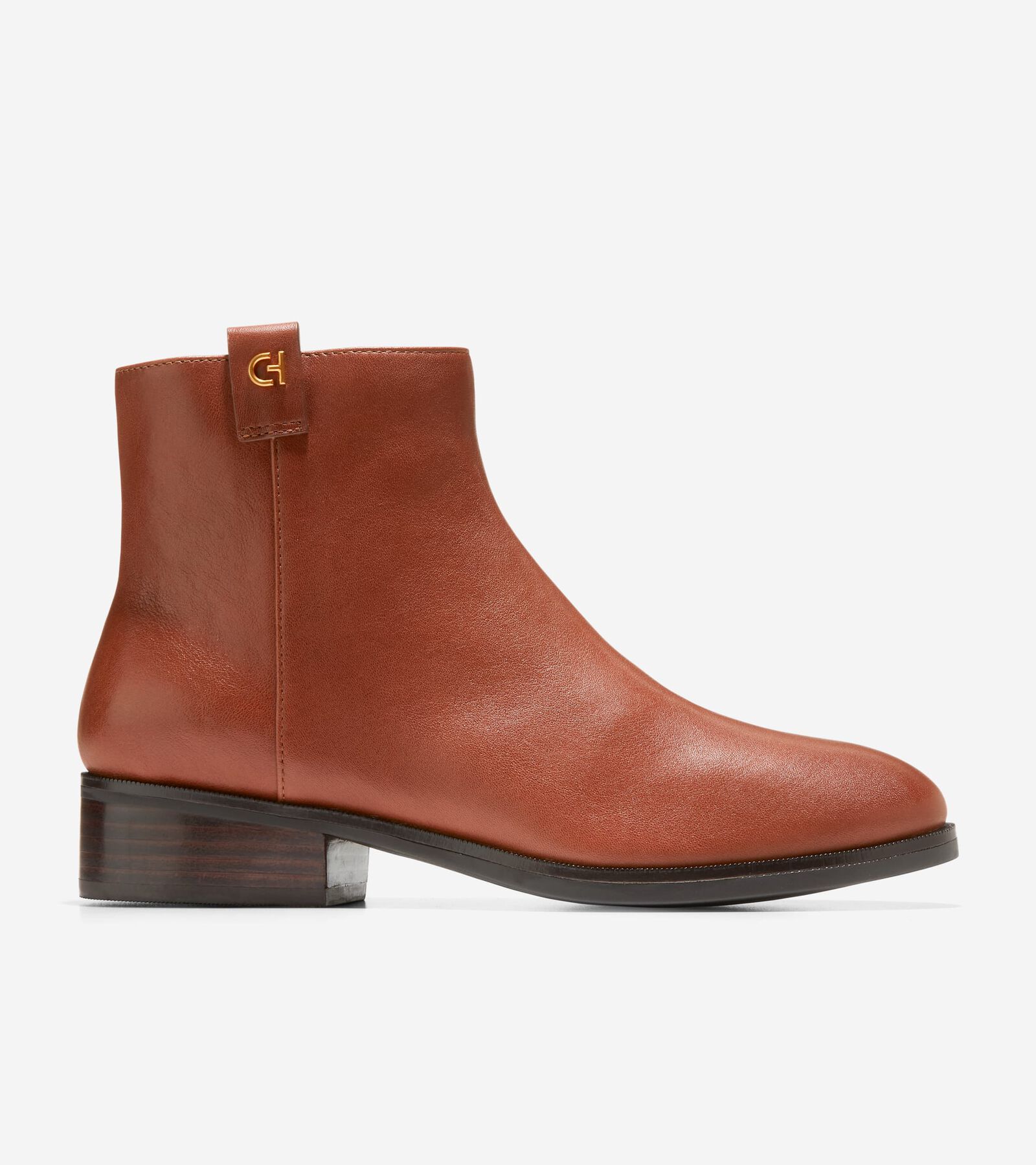 Cole Haan Leigh Bootie In Saddle