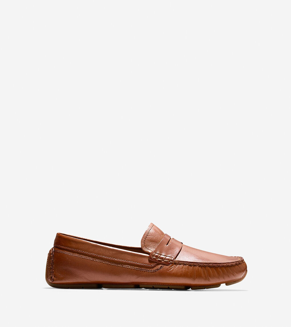 Women's Rodeo Penny Driving Shoes in Luggage | Cole Haan