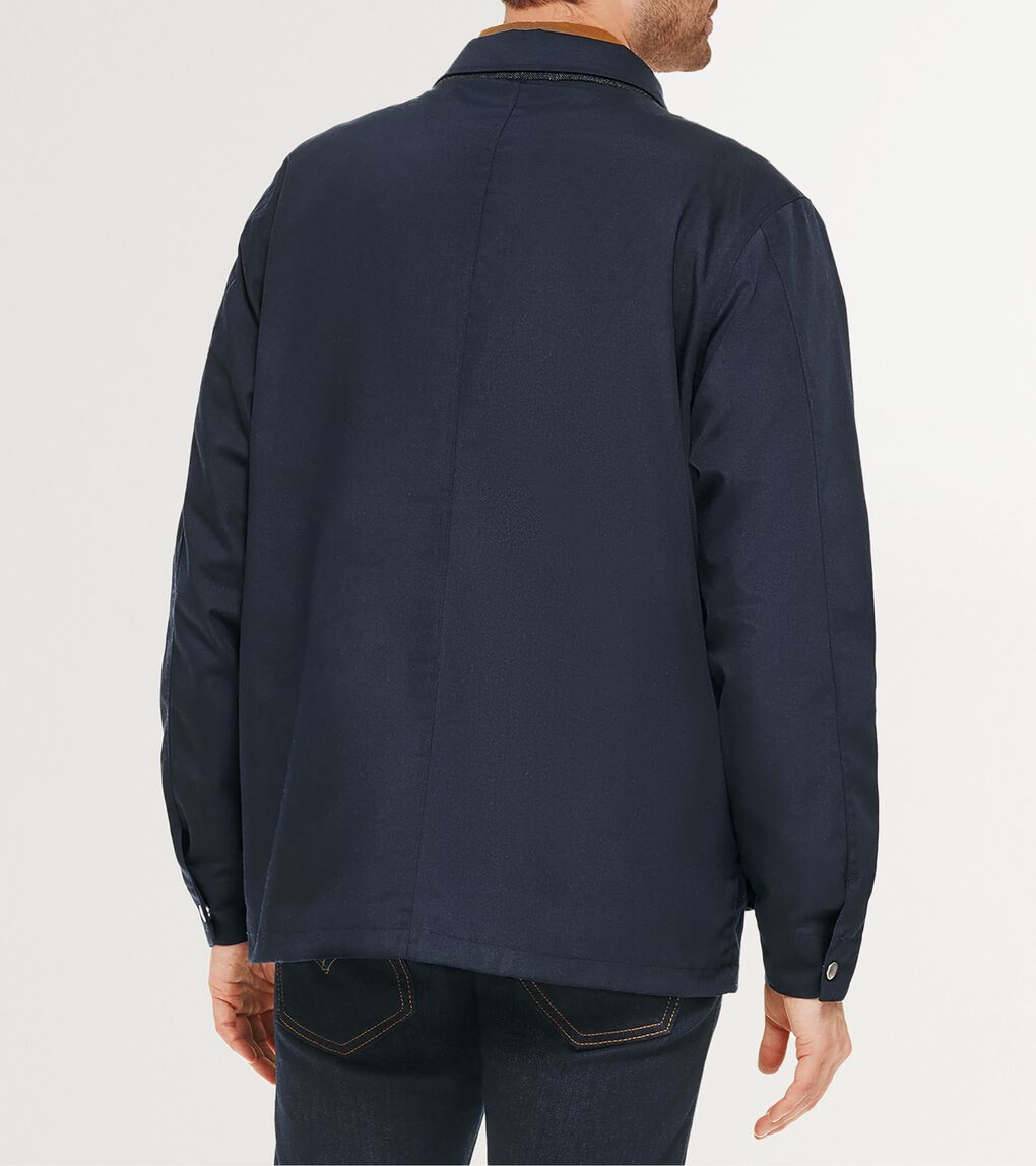 WAXED RAIN JACKET
