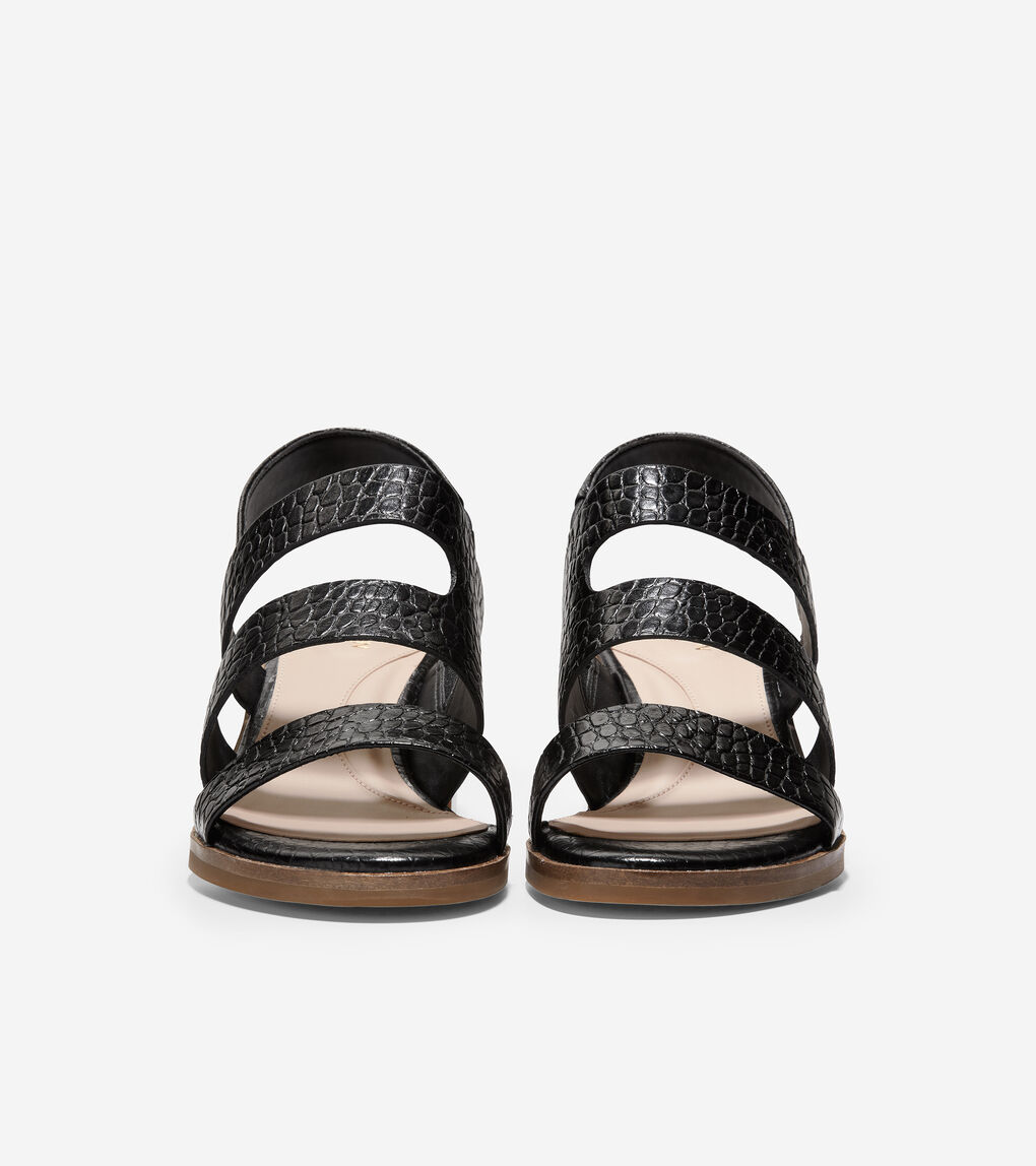 cole haan adella leather slingback sandals