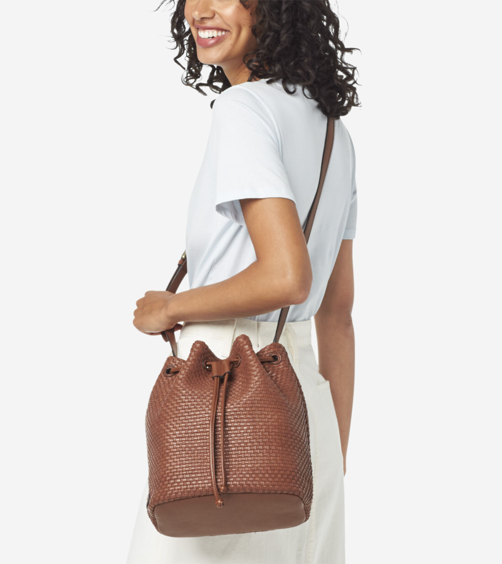 Cole haan sales harlow bucket bag