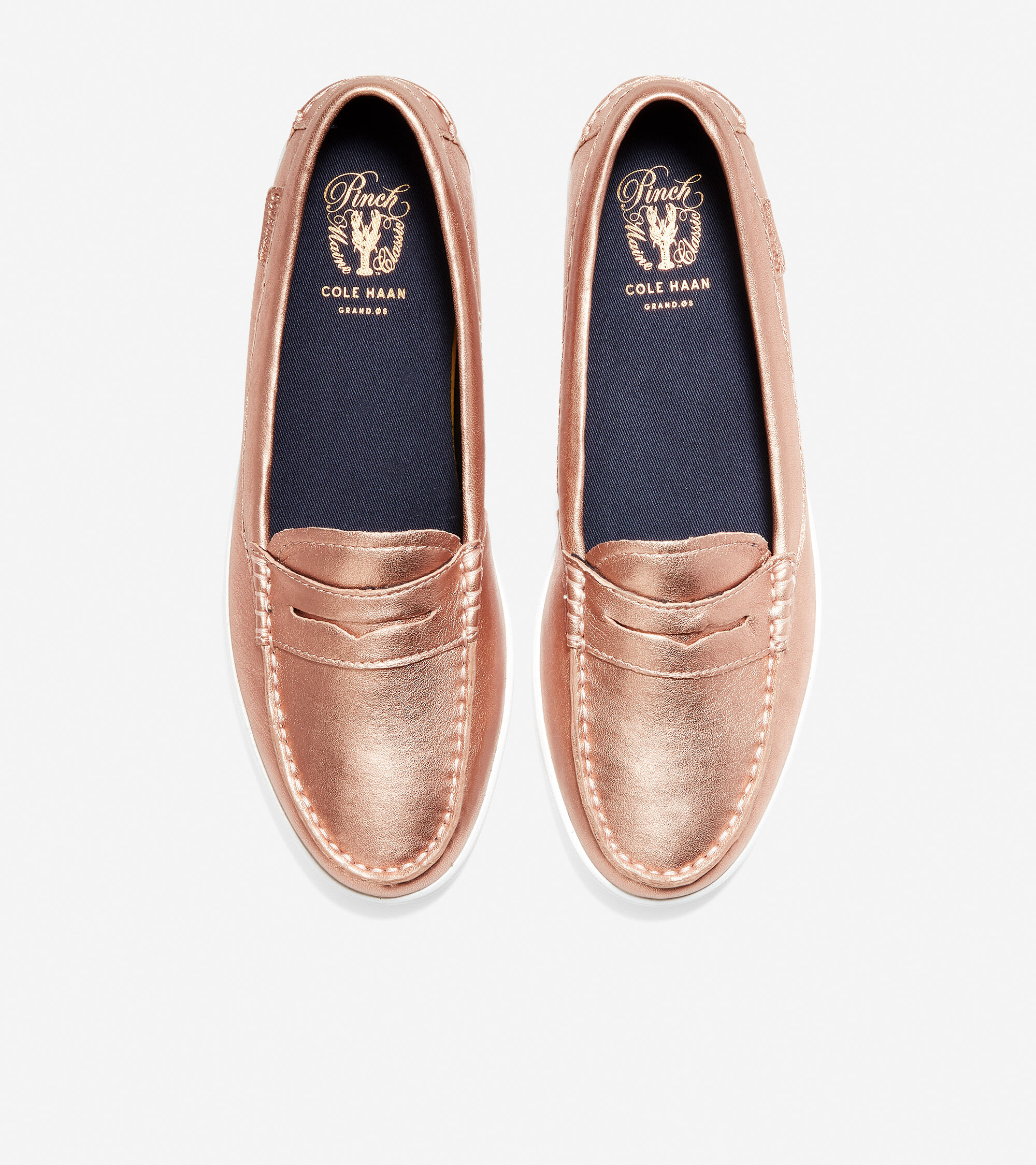 cole haan rose gold sneakers