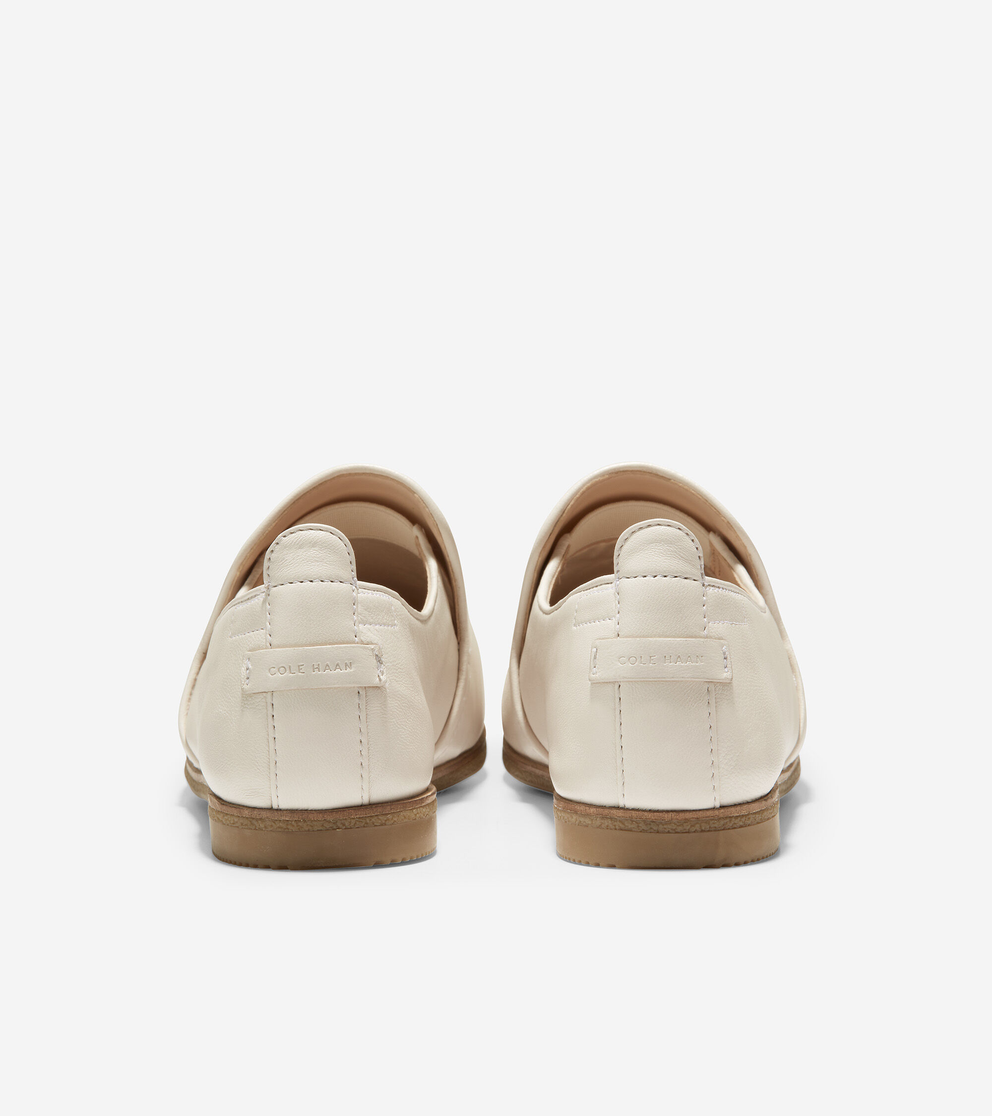Women's Tacoma Flat in Ivory Leather | Cole Haan