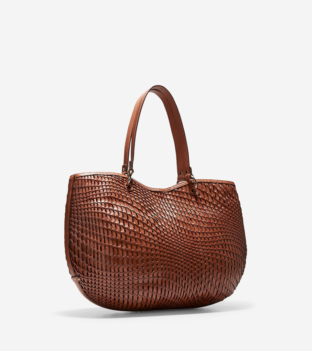 Genevieve Open Weave Tote