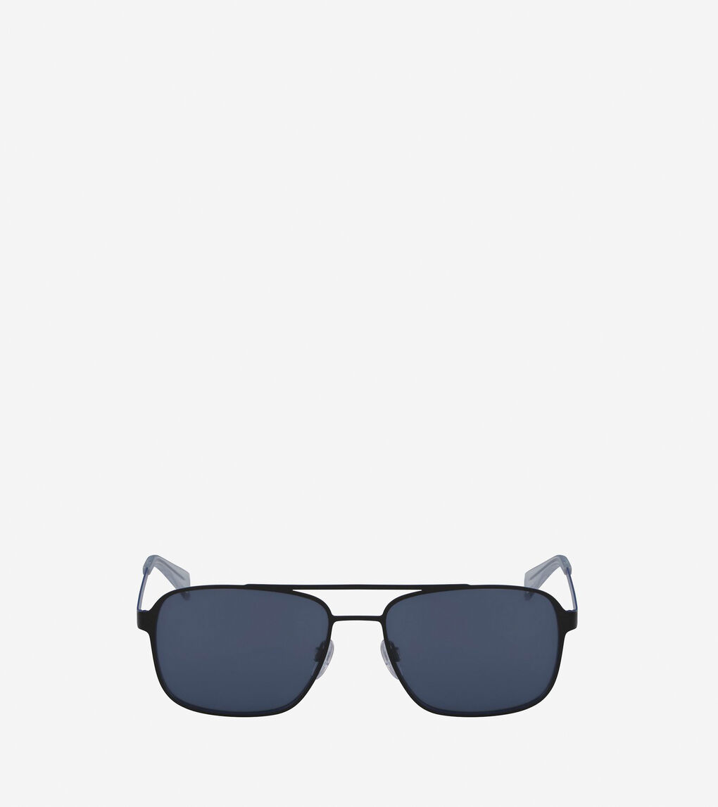 Flat Metal Navigator Sunglasses