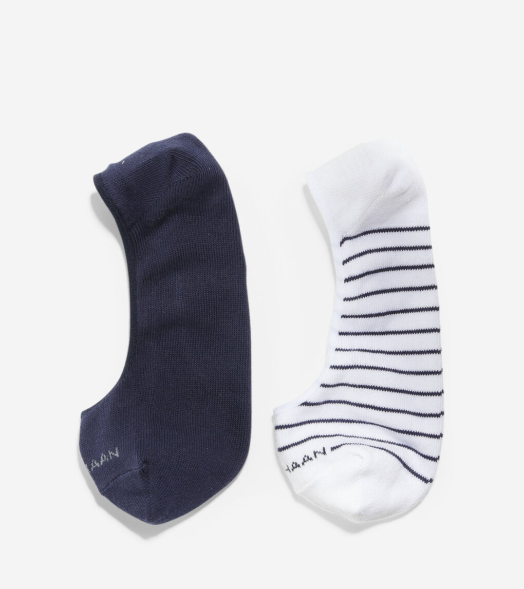Fine Stripe Sock Liner - 2 Pack