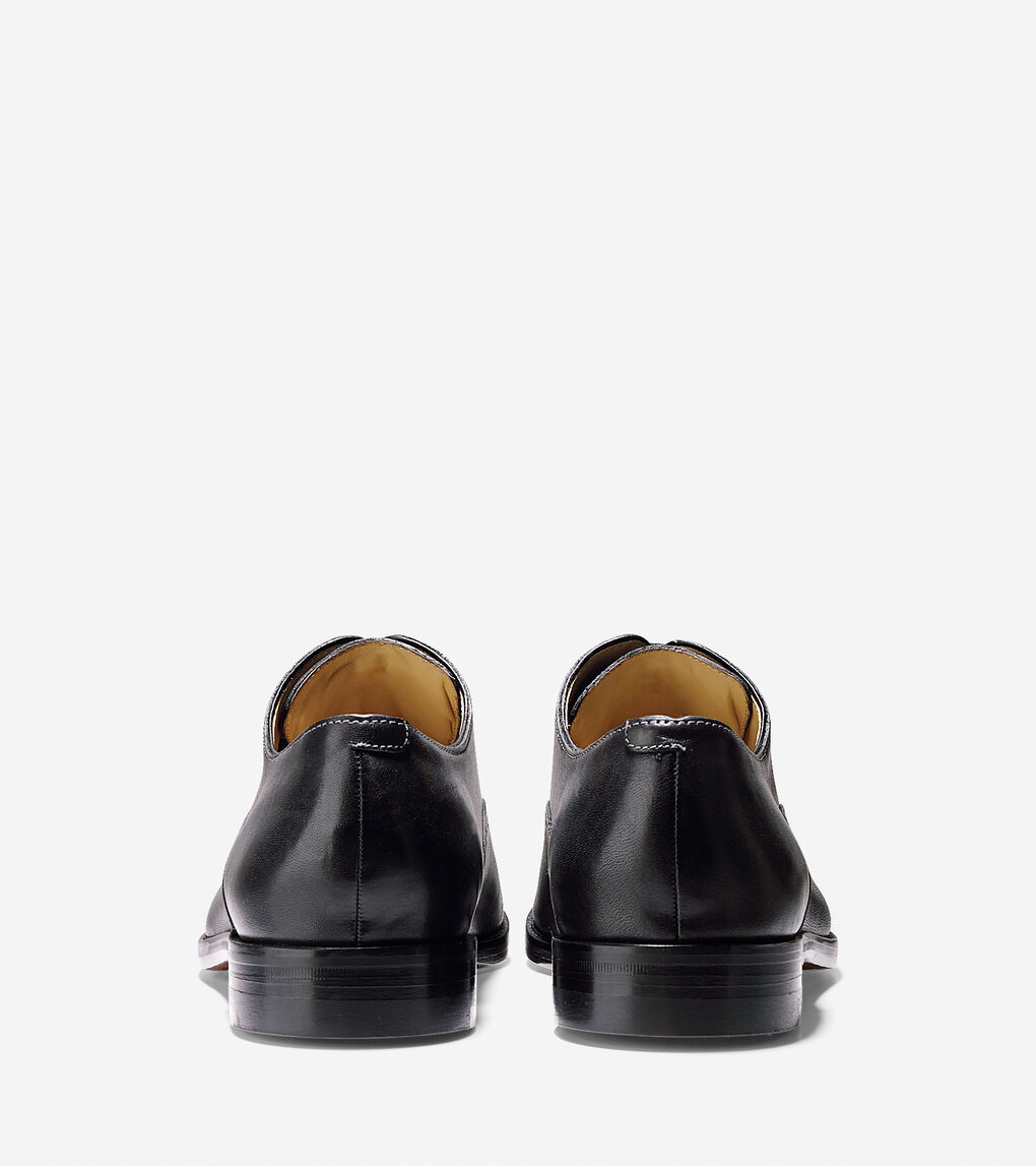 Cambridge Cap Oxford In Black : Mens Shoes | Cole Haan