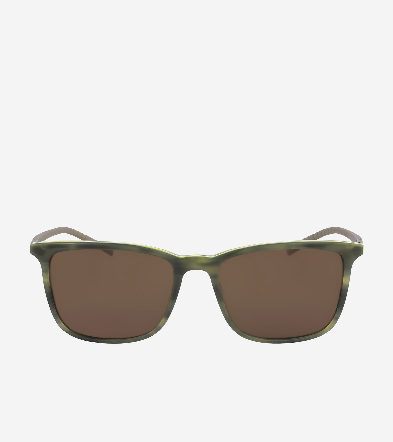 Cole Haan Flexible Horn Modified Rectangle In Olive Horn