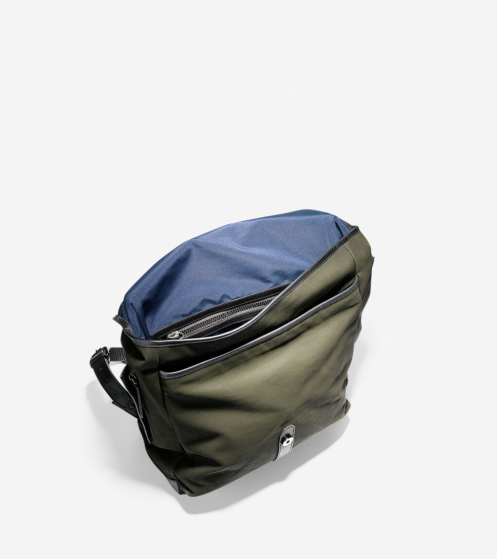 Marshall Backpack in Dark Green | Cole Haan