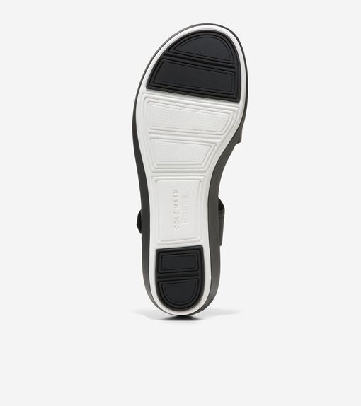 Women's ØriginalGrand Peyton Flatform Sandals in Black | Cole Haan