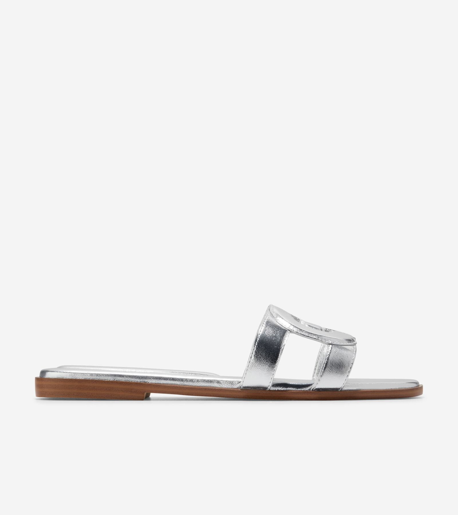 Shop Cole Haan Chrisee Sandal In Silver