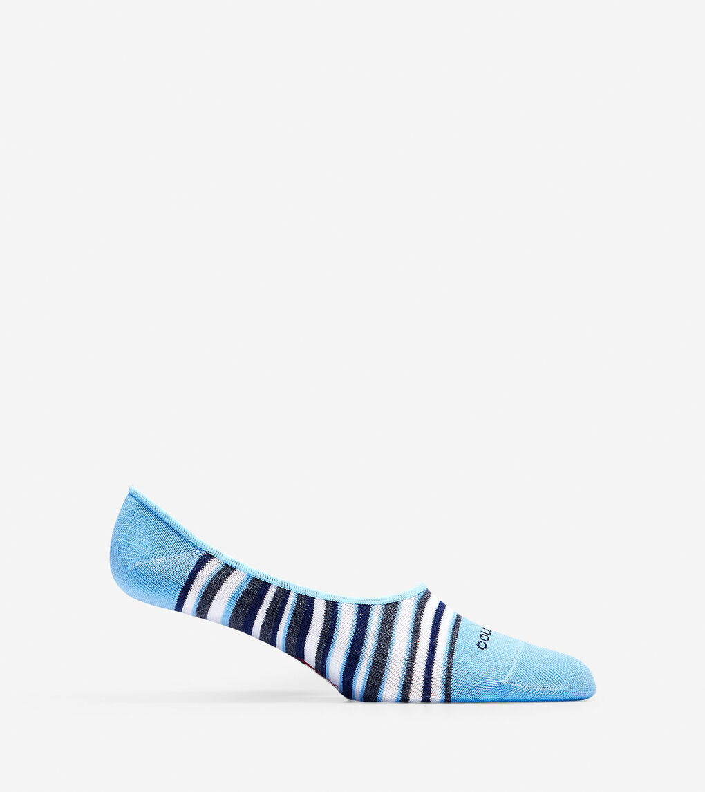 Town Stripe Liner Socks - 2 Pack