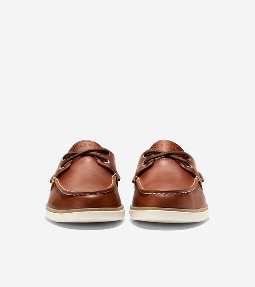 Men's GrandPrø Windward Boat Shoes in Brown | Cole Haan