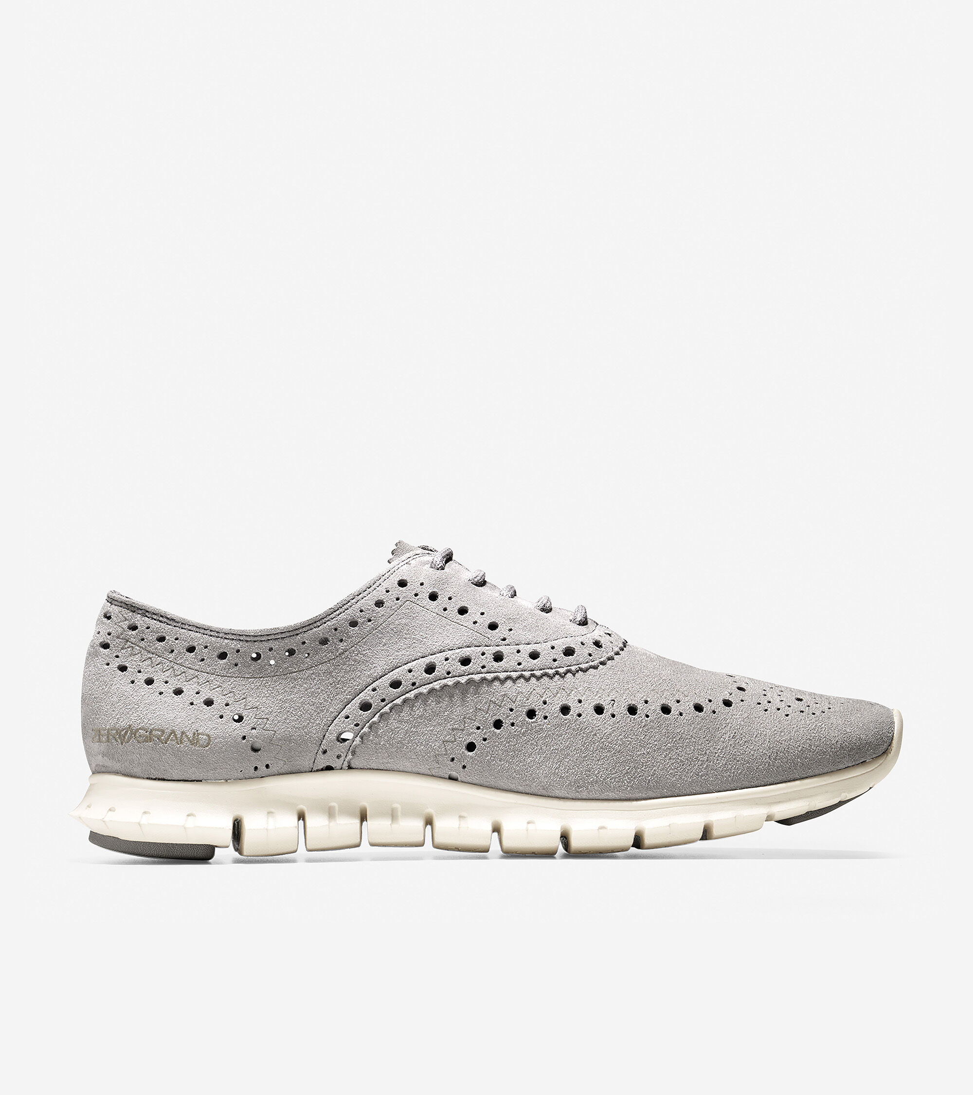 Wingtip Oxford in Ironstone Suede 