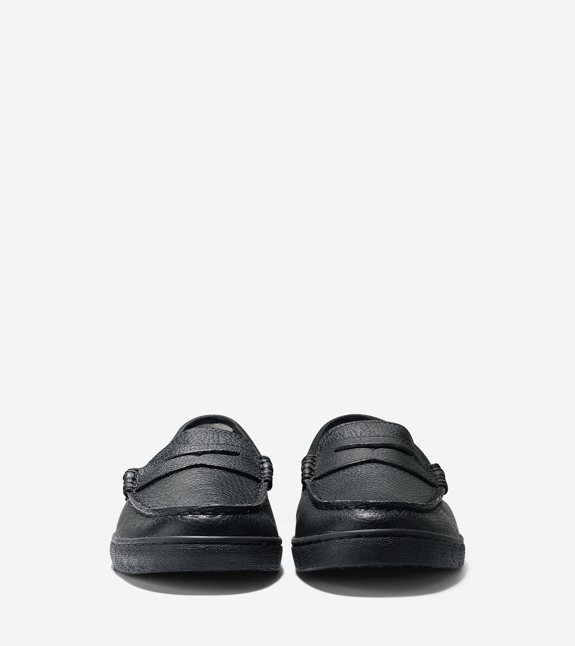 Pinch Weekender Shoes in Black Leather-Black | Cole Haan