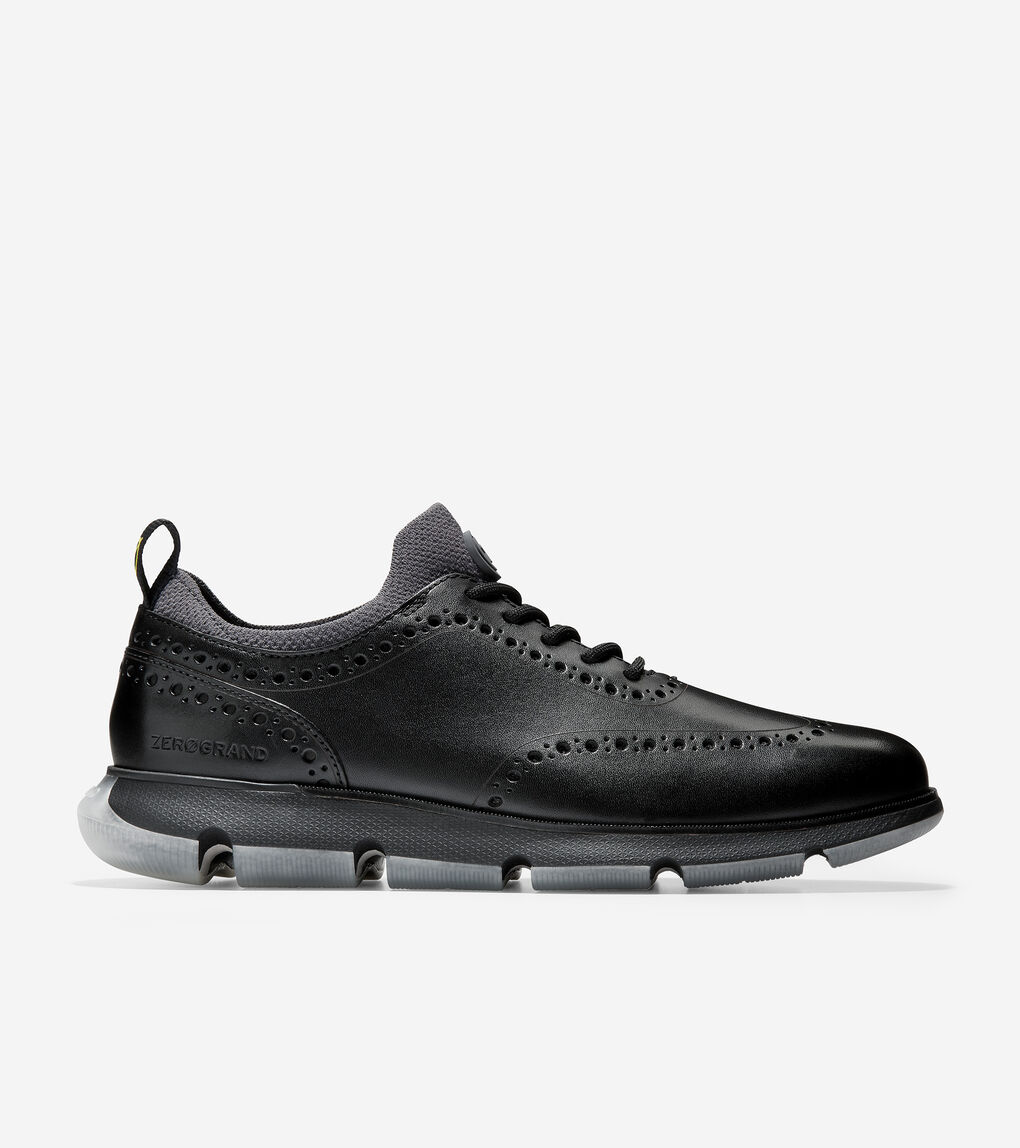 Cole Haan Men's Zerogrand Wingtip Oxford Shoes Black, Size 9