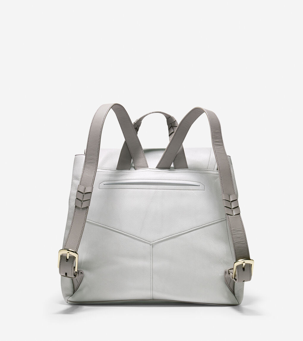 Felicity Backpack in Light Gray | Cole Haan