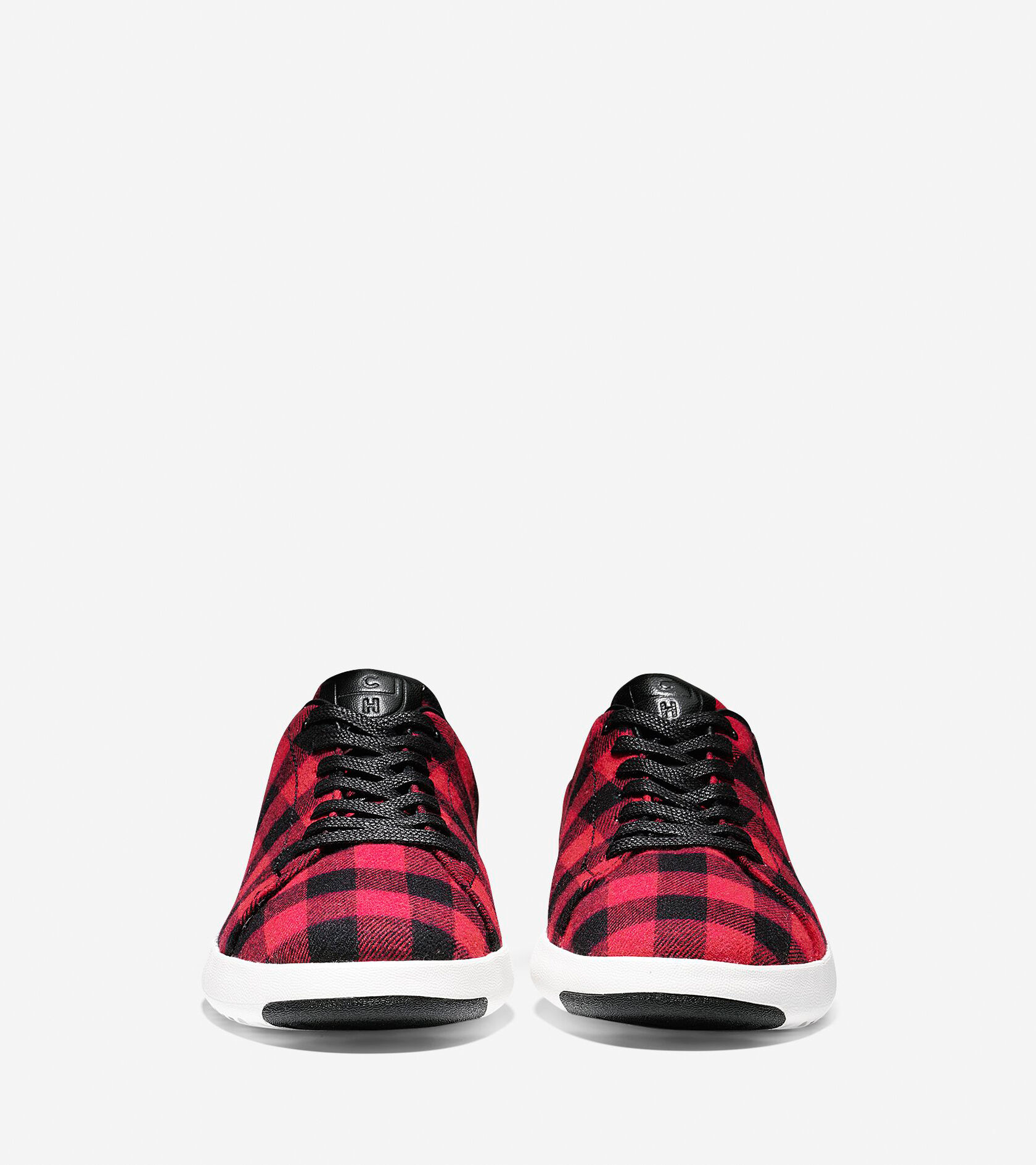 buffalo plaid tennis shoes